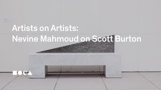 Artists on Artists Nevine Mahmoud on Scott Burton [upl. by Lacefield]