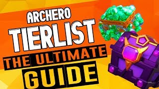 ARCHERO The Ultimate Guide  Ability Tierlist  Combat Guide  Obsidian Chest amp More [upl. by Aillil]