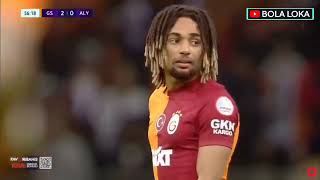 Galatasaray  Alanyaspor 40 maç özeti ve gollll [upl. by Aslin]