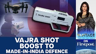 Why Antidrone Gun Vajra Shot is Crucial for India  Vantage with Palki Sharma [upl. by Estelle]