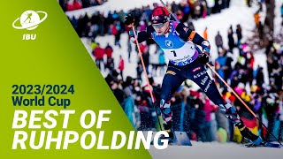 World Cup 2324 Ruhpolding Top Moments [upl. by Troc]