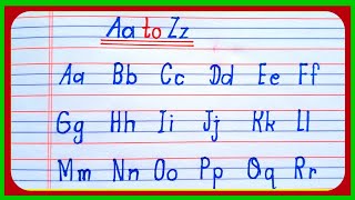 Abcd abc  Cursive Writing a to z  english alphabet  Cursive handwriting Practice  Cursive abcd [upl. by Laurianne]