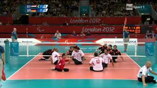 Sitting Volleyball Italiano [upl. by Eicak]