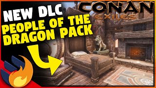 PEOPLE OF THE DRAGON DLC  SHOWCASE  Conan Exiles [upl. by Tolley]