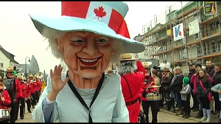 Fasnetsumzug Gundelfingen  Fasnacht 2017 [upl. by Siulegroj]