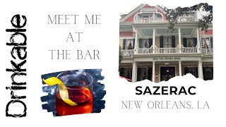 Drinkable TV Meets You At the Bar for a Sazerac [upl. by Atilamrac277]