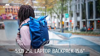 RIVACASE 5321 25L Laptop backpack 156quot [upl. by Lubba]