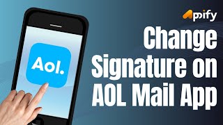 How to Change Signature on AOL Mail Account 2024 [upl. by Eelrehpotsirhc]