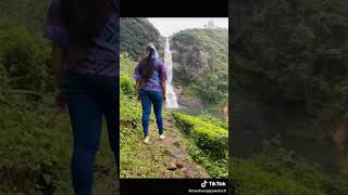 Gartmore falls Sri Lanka nature travelling hills tea [upl. by Adamina568]