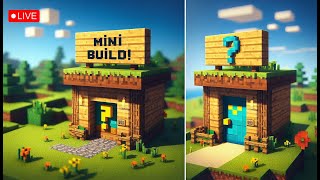 Minecraft 5 NEW Mini Build🔥Minecraft shorts [upl. by Petronia289]