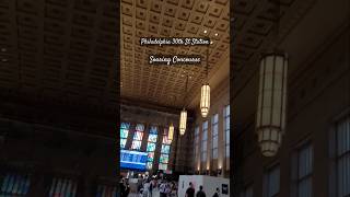 Philadelphia 30th St Station  SOARING Grand Concourse travel amtrak [upl. by Elacsap572]