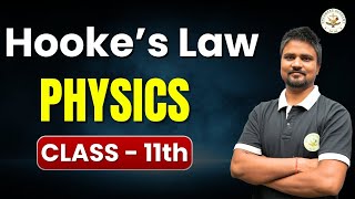 Hookes law in physics  law of elasticity  Physics for class 11  Physics for JEE  NEET [upl. by Yrdua]