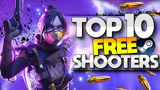 Top 10 Best FREE Shooters on Steam [upl. by Nytsua]