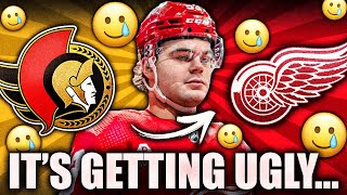 Its Getting REALLY UGLY For Alex DeBrincat… Detroit Red Wings News [upl. by Sussna]