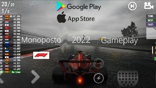 Monoposto 2022  High Graphics Gameplay  F1 Mobile Racing Game For Android and IOS [upl. by Karine809]