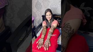 New Bridal Mehndi Design😍 bridalmehndidesign mehndidesign rajmehandidesigner shorts mehndi [upl. by Rosemaria]