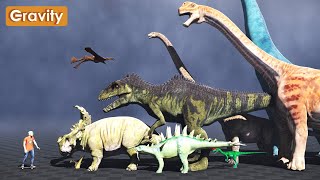 Dinosaurs Size Comparison [upl. by Peder962]