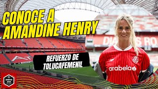 🚨¿Quién es Amandine Henry Nueva jugadora de TOLUCA FEMENIL lo que DEBES SABER [upl. by Inail]