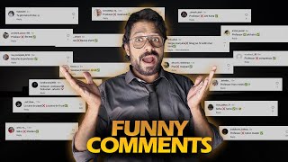 Funny Comments  Comment Reading Department  Comment Reading  Professor Israr Khan [upl. by Kreiker]