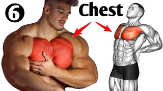 Bigger Chest Workout  6 Effective Exercises [upl. by Rawlinson269]