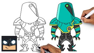 How To Draw Zyg  Fortnite Season 7 [upl. by Nerrual]