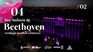 9na Sinfonía de Beethoven 4to movimiento  Homenaje de Berlin a Mendoza 2020 [upl. by Osmen]