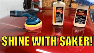 Review of the SAKER Cordless 6quot Buffer and Polisher [upl. by Aitnohs]