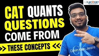 CAT Quants Questions Every Year come from these Topics  Quants Important Topic for 90 to 99le [upl. by Natalee237]