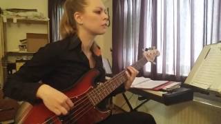 Bass cover  Dont mess with Bill  The Marvelettes [upl. by Areikahs]