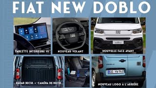 Nouveau Fiat Doblo 2024  intérieureextérieure  مواصفات كاملة لفيات دوبلو الجديدة 🇮🇹🇩🇿💯 [upl. by Marty]