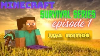 minecraft for bigners ep1 java edition in sinhala😌 [upl. by Husain536]