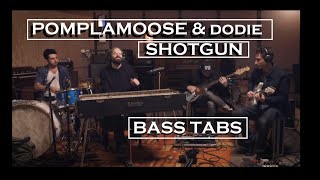 Pomplamoose amp dodie  Shotgun Bass TabSheet Music [upl. by Winchell]