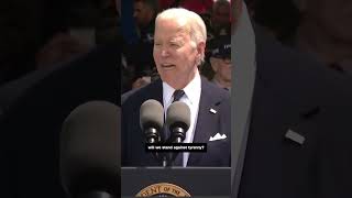 Biden warns about threat to democracy in DDay speech [upl. by Karyn]