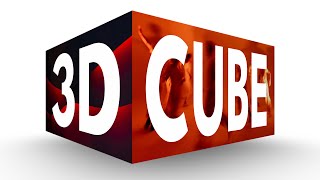 Make a 3D Cube Slider Effects with Text in WordPressElementor  Creative Animated Image Carousel [upl. by Calandria]