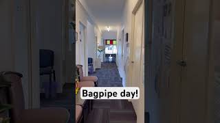 Where you go to practice bagpipes bagpipes vincentmusic westendbrisbane 4101 [upl. by Aryek]