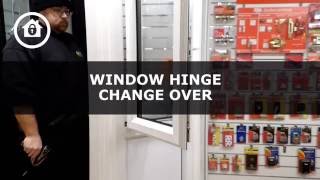 UPVC Window Hinge Change Over [upl. by Nady]