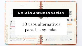 10 usos alternativos para aprovechar tus Agendas [upl. by Neelyad]