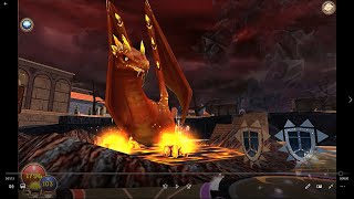 Wizard 101 Fire Dragon Spell Quest [upl. by Gerianna]