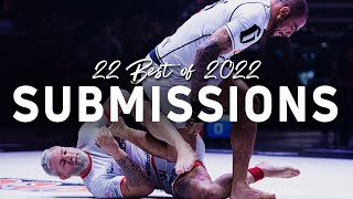 The 22 Best JiuJitsu Submissions of 2022  FloGrappling [upl. by Ahtera818]