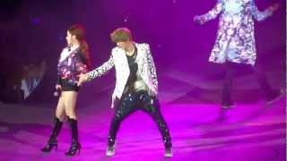 HD Fancam LuhanEXO focus Dj Got us Falling in Love Again LIVESMTOWN12 Singapore with Taetiseo [upl. by Ellinger]