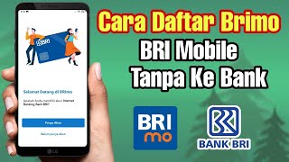 Cara Daftar Brimo Tanpa Ke Bank BRI [upl. by Erlond]