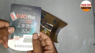 SAMSUNG EVO PLUS 32GB SD CARD рее BEST MEMORY CARD [upl. by Riamo640]