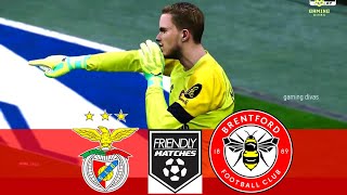 Benfica vs Brentford  Friendly Match 2024  Highlights Resumen Resumo [upl. by Antebi940]