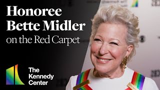 Honoree Bette Midler on The 44th Kennedy Center Honors Red Carpet [upl. by Odareg]