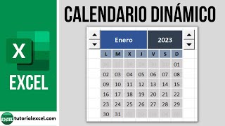 📅 Crear un CALENDARIO PERPETUO en Excel sin macros  📆 Calendario dinámico en Excel [upl. by Cowie]