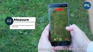 How to measure chlorophyll content in leaves with mobile application Petiole Pro [upl. by Idou23]