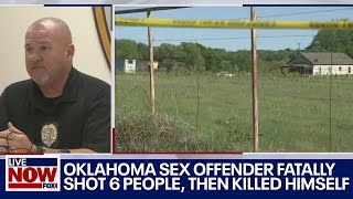 Oklahoma bodies found Sex offender fatally shot 6 people then killed himself  LiveNOW from FOX [upl. by Buckie917]