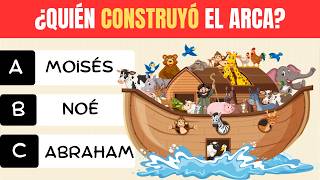 30 PREGUNTAS DE LA BIBLIA PARA NIÑOS 👶🏼  FÁCILES  ¡Aprende Jugando [upl. by Clayborn]