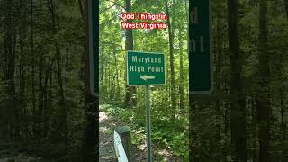 Why am I doing a West Virginia video at a Maryland sign shorts westvirginia [upl. by Electra307]