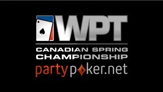 WPT National Canadian Spring Poker Championship  Final Table Live Stream presented by partypoker [upl. by Genovera]